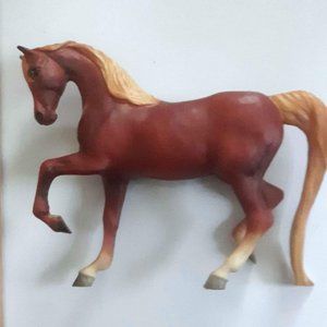 Peter Stone Signed Breyer Prancing Arabian Mare Light Sorrel